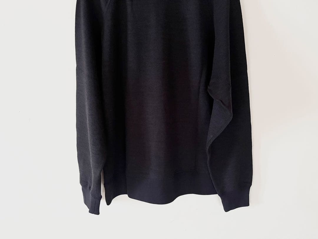 新品タグ付 2023 マーガレットハウエル コットンウールジャージー ブラック