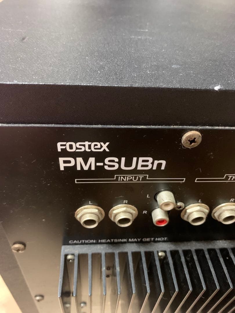 J*y様 Fostex サブウーファー ブラック
