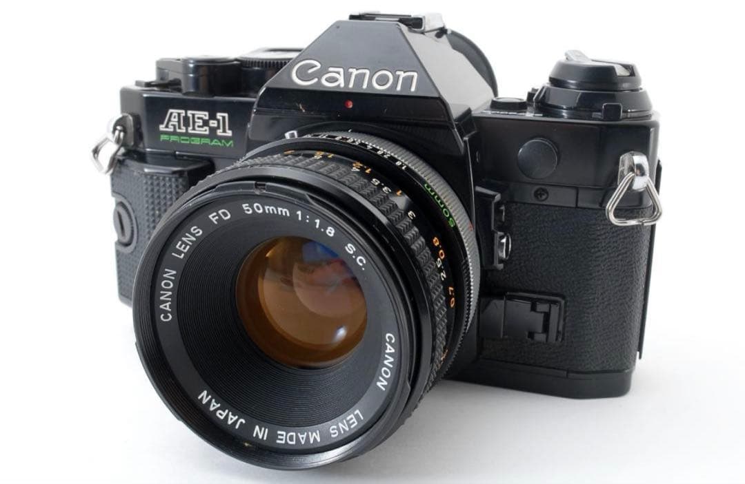美品 Canon AE-1 Program + FD 50mm F1.8 S.C