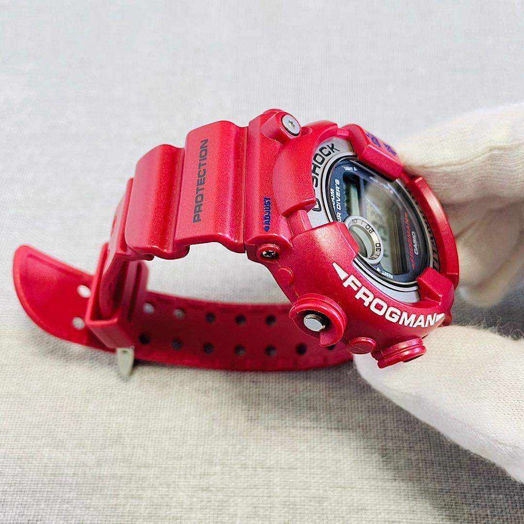 値下げ❗️ G-SHOCK フロッグマン/レッド 赤蛙/DW-8201GF-4JF
