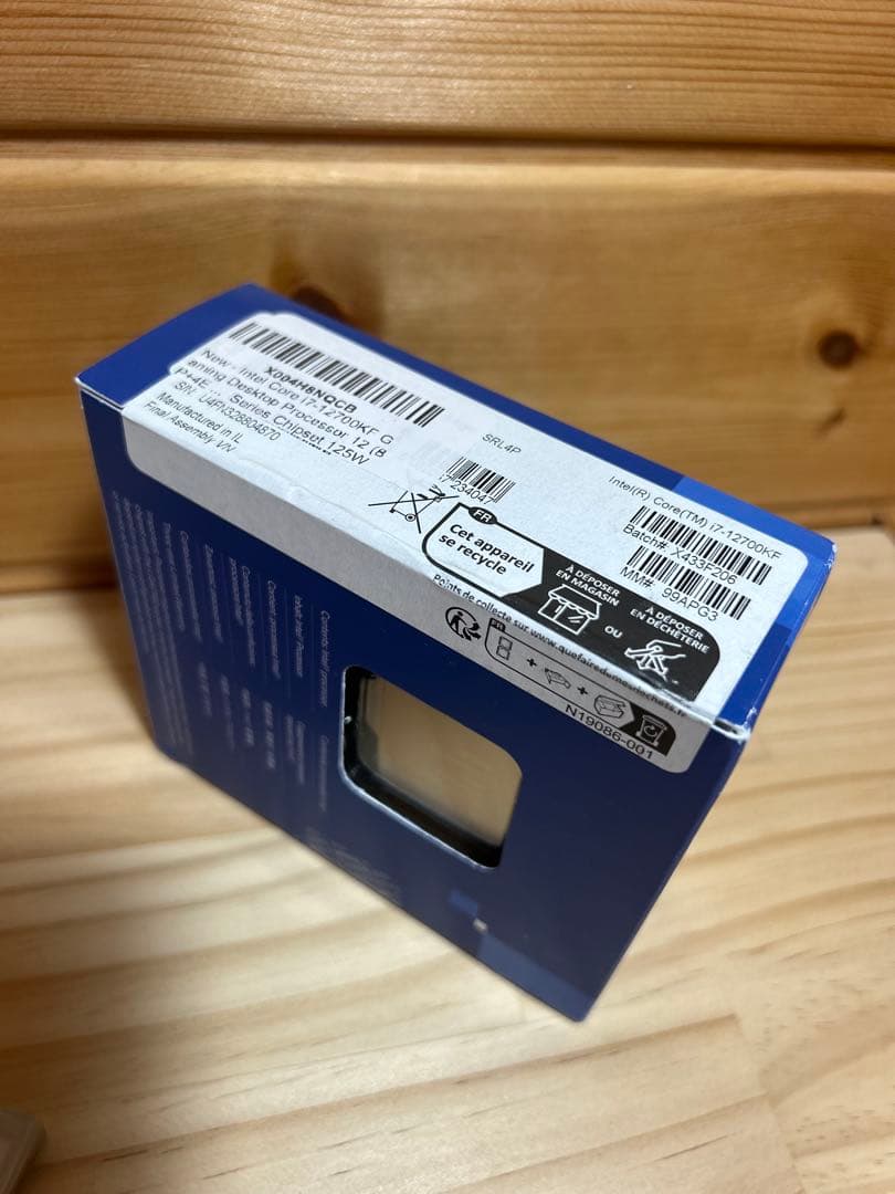 Intel Corei7 プロセッサー 12700KF 3.6GHz