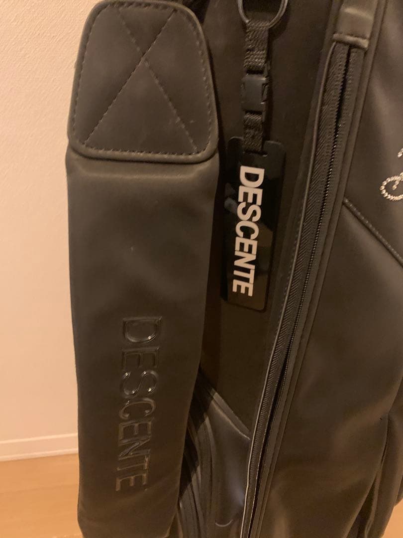 クリスタルコレクションキャディバッグDescente ブラック