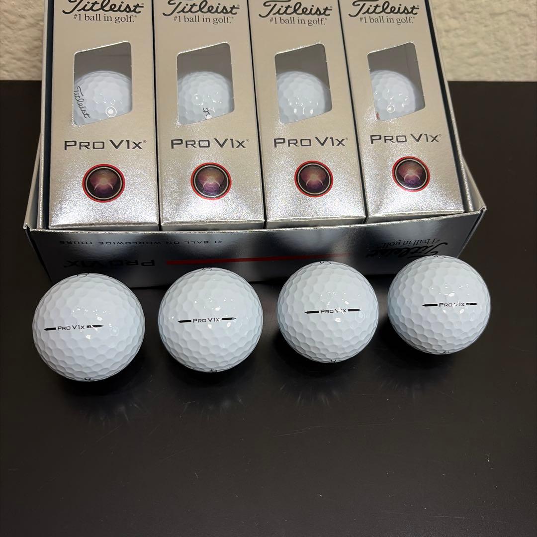 タイトリストPro V1 X スコッティキャメロン ゴルフボール 1ダース