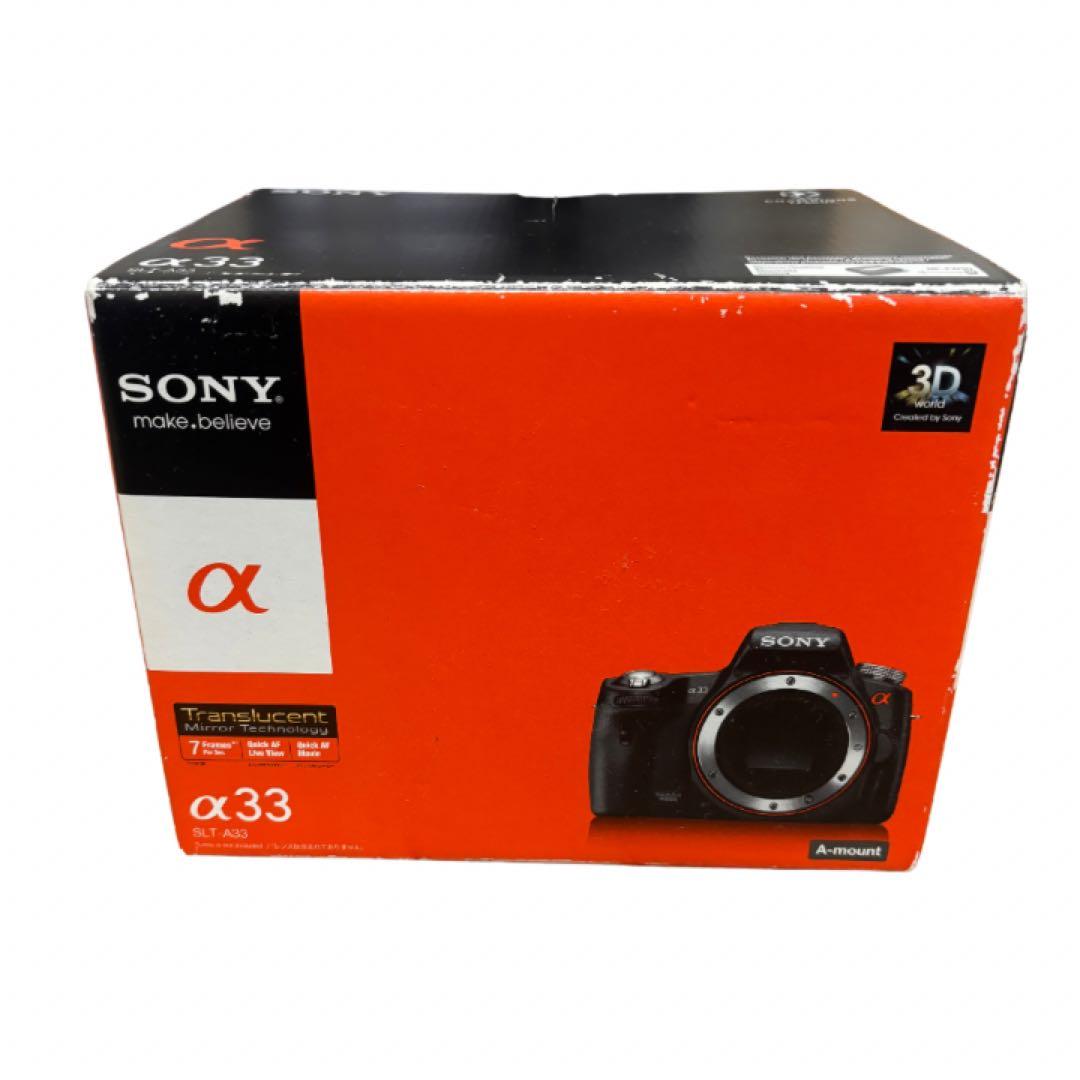 SONY α33 ソニー　SLT-A33 デジタル一眼レフカメラ