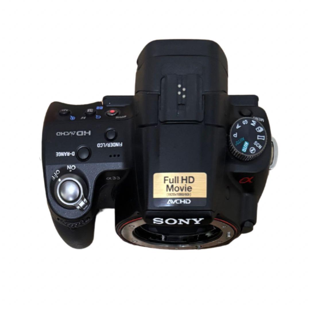 SONY α33 ソニー　SLT-A33 デジタル一眼レフカメラ