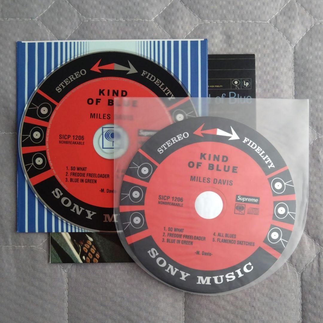 Supreme 限定 Miles Davis CD ステッカー Jazz ジャズ