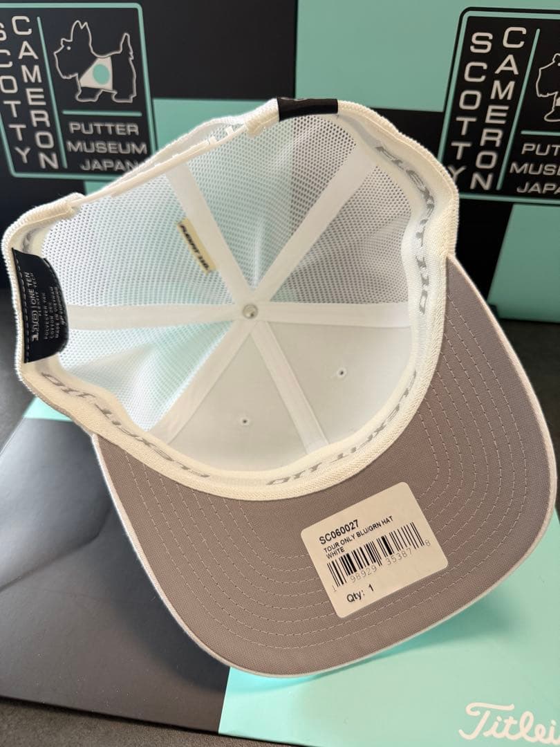 【正規品】S.キャメロン サークルT キャップ Tour Only ホワイト