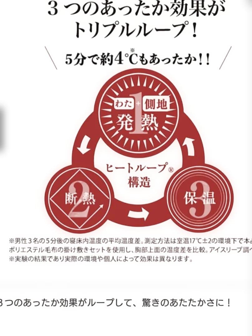 yamayama。です ヒートループハイパーシングルセットグレー 2組