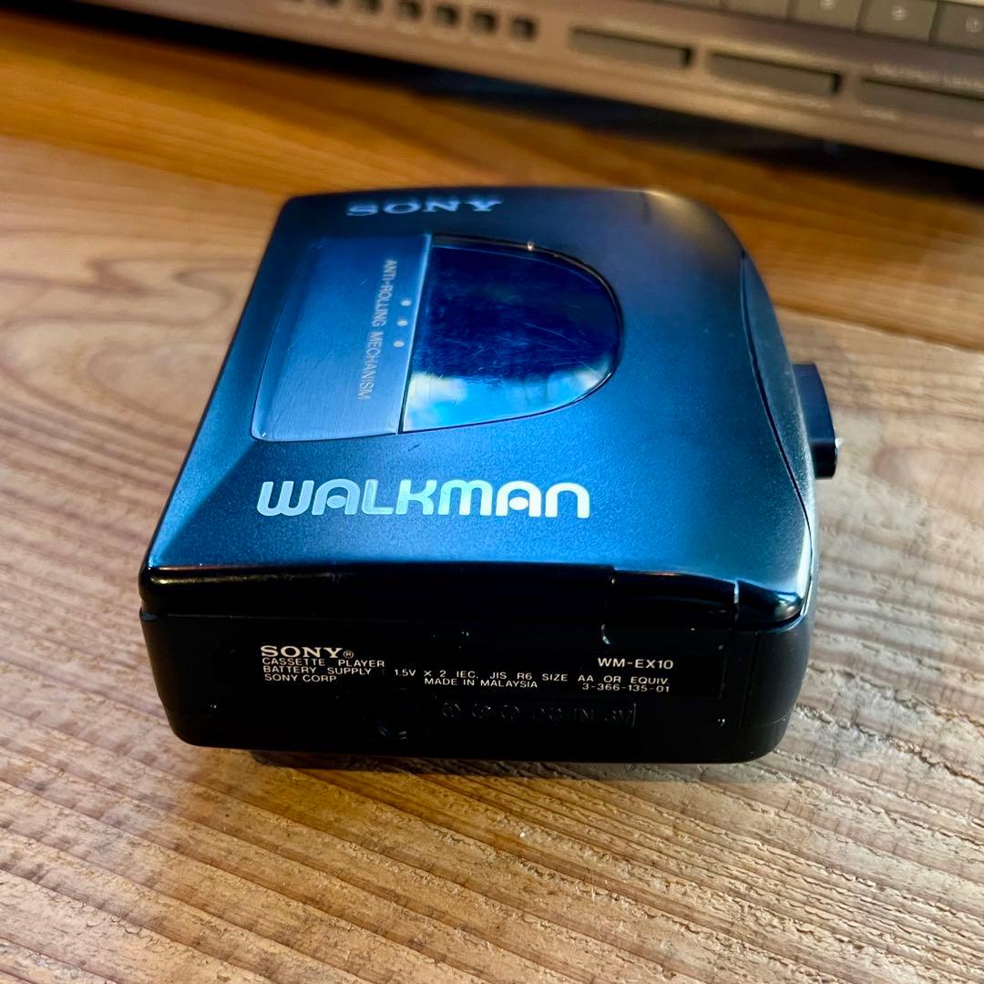 【動作品】SONY / WM-EX10 メタル対応 カセットプレーヤー（整備済み