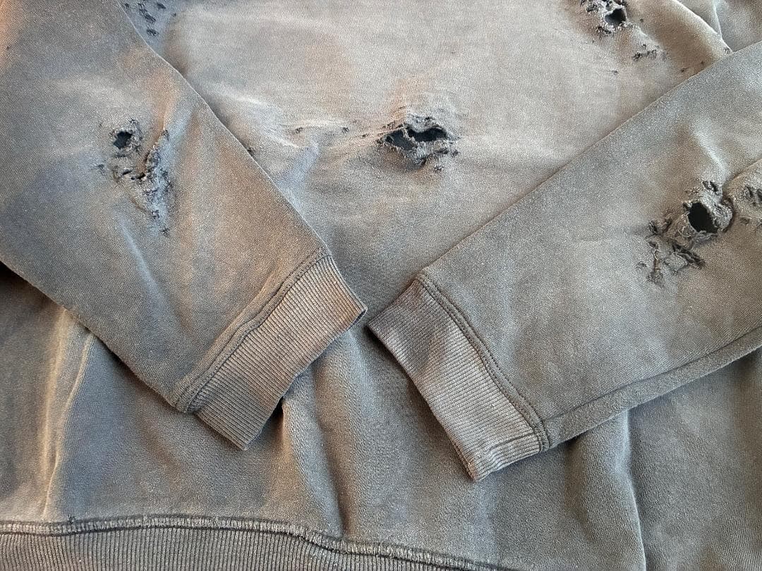 90s 初期 イタリア製 SABOTAGE ショットガン スウェット L