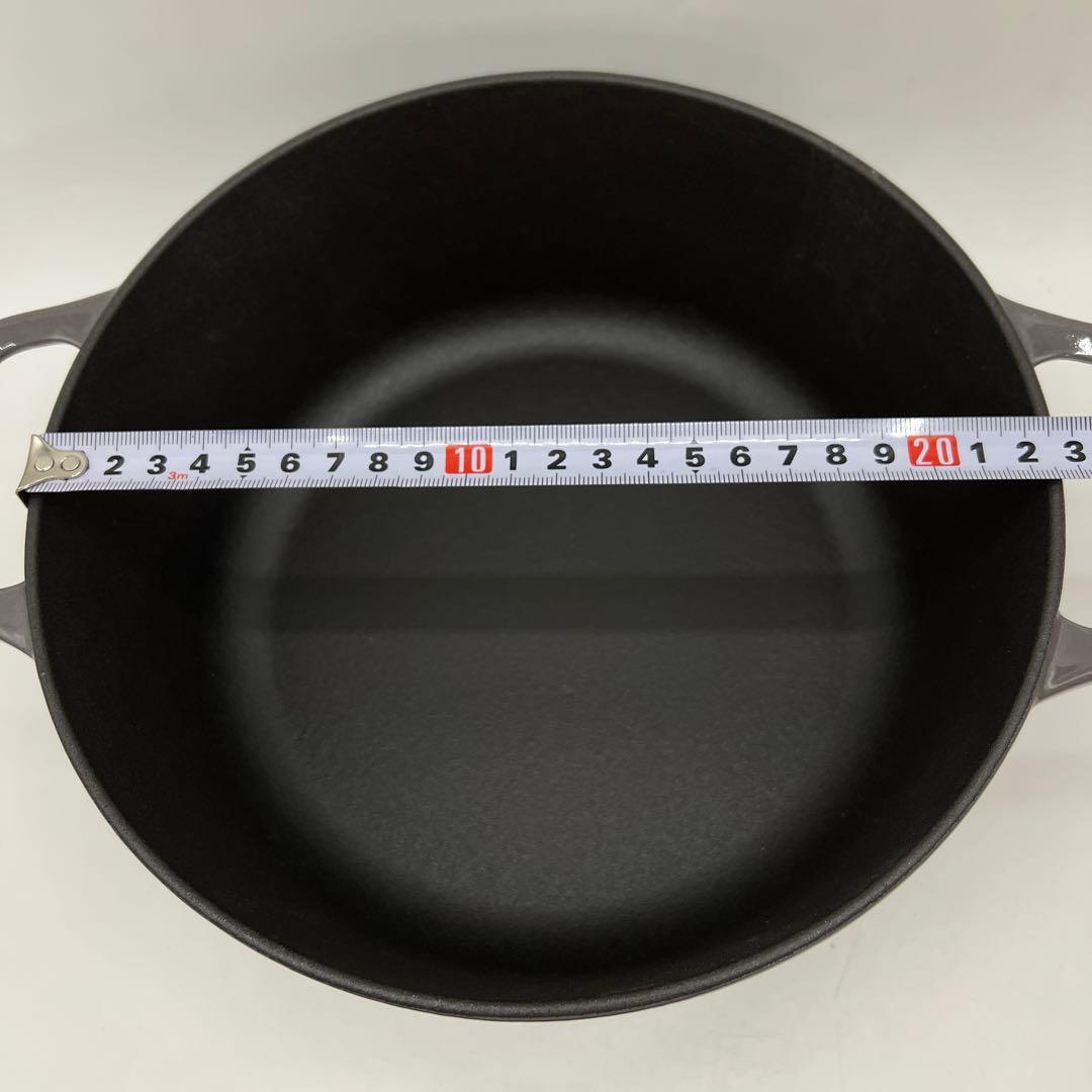 INVICTA アンヴィクタ キャセロール ホーロー鍋 22cm