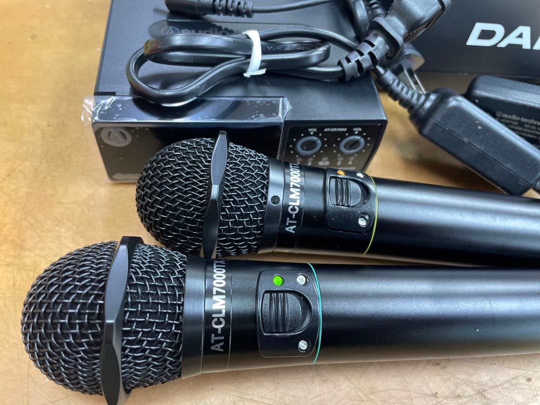 オーディオテクニカ赤外線ワイヤレスマイクセット CR7000+CLM7000