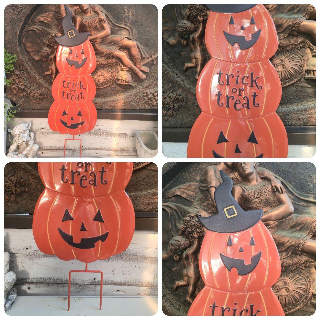超巨大アイアンハロウィンガーデンピック・オバケちゃんとかぼちゃくん・お買得セット