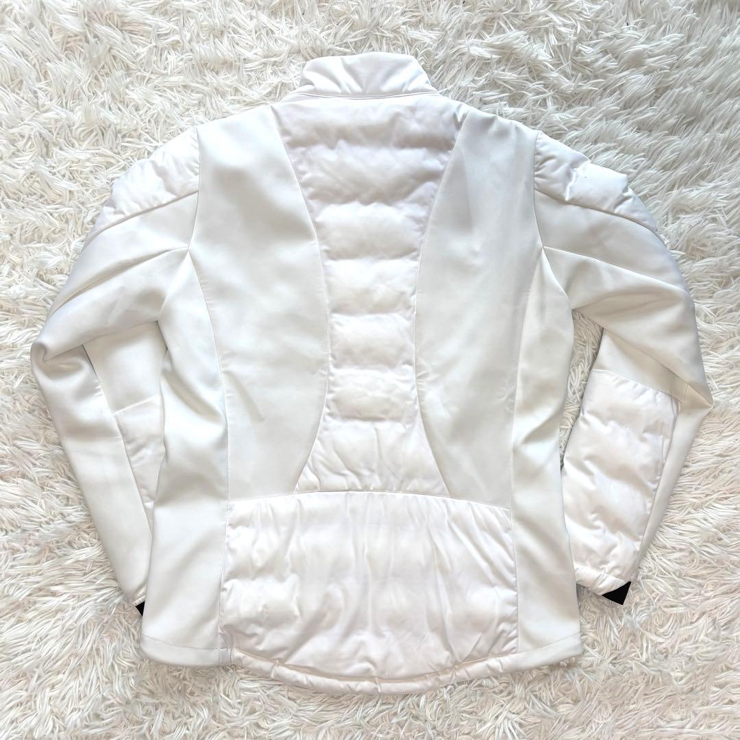 テーラーメイド 中綿 ホワイト ブルゾン ジップ オレンジ ダウン