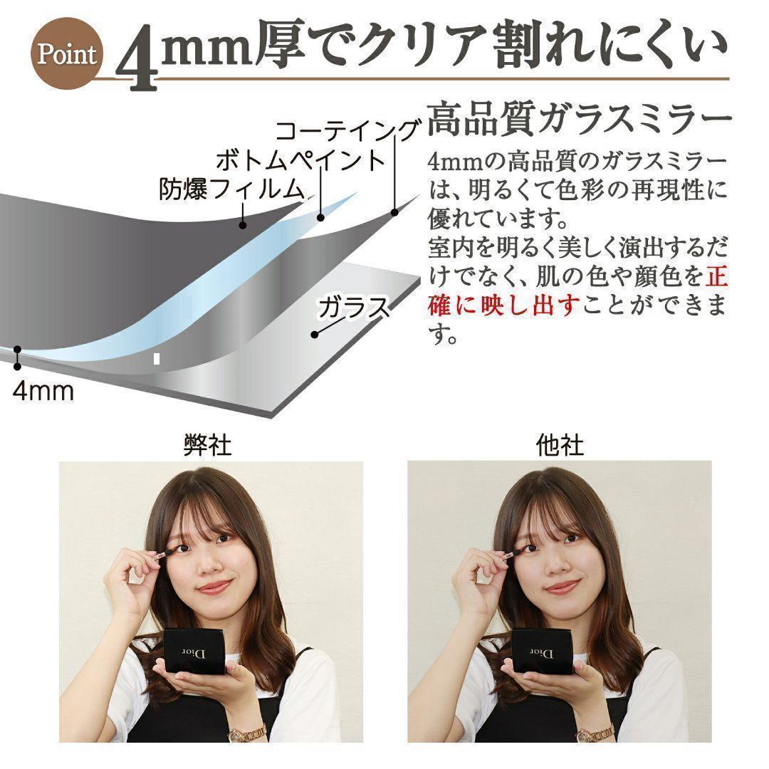 全身鏡 R1724大型160cmx80cm鏡 スタンドミラー 姿見鏡 シルバー