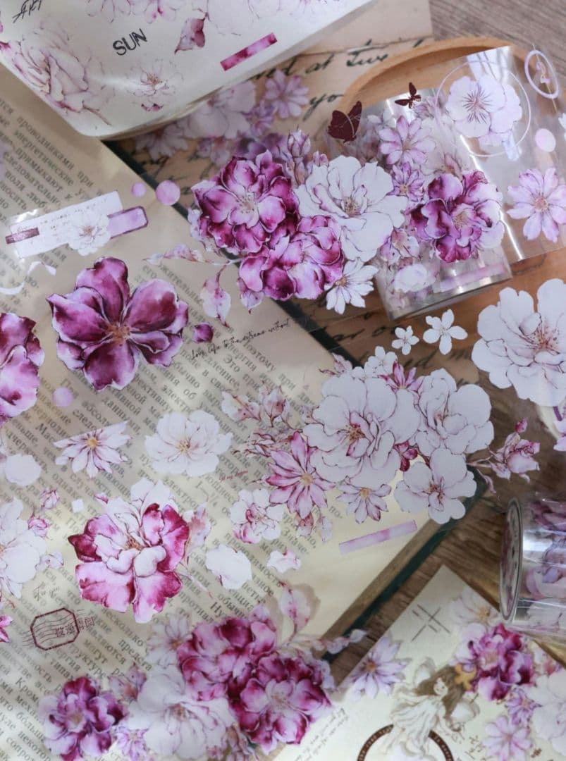 【お得なマステセット】6巻　海外マステ　まとめ売り　装飾マステ