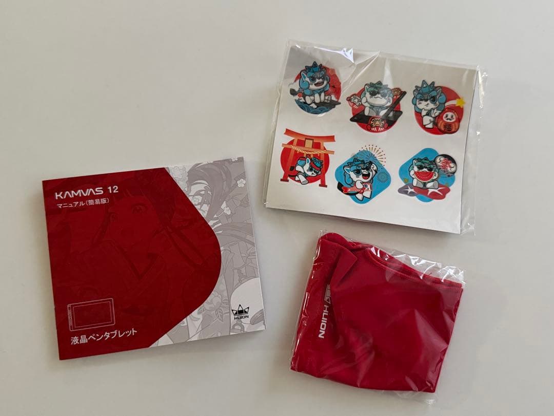 【美品】HUION Kamvas12 豪華版 液タブ 箱付き 付属品完備