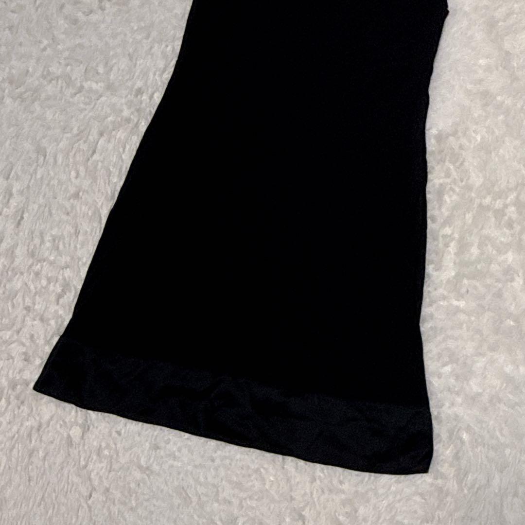 ヴィヴィアンタム　ワンピース　チャイナ　マオカラー　パワーネット　シルク