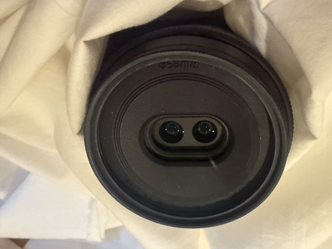 【中古品】CANON レンズ　RF-S7.8mm F4 STM DUAL