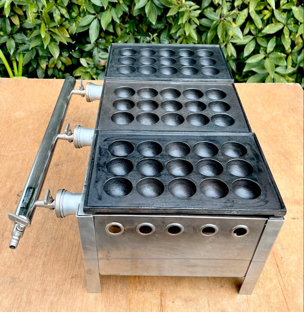 業務用たこ焼き器　プロパンガス用