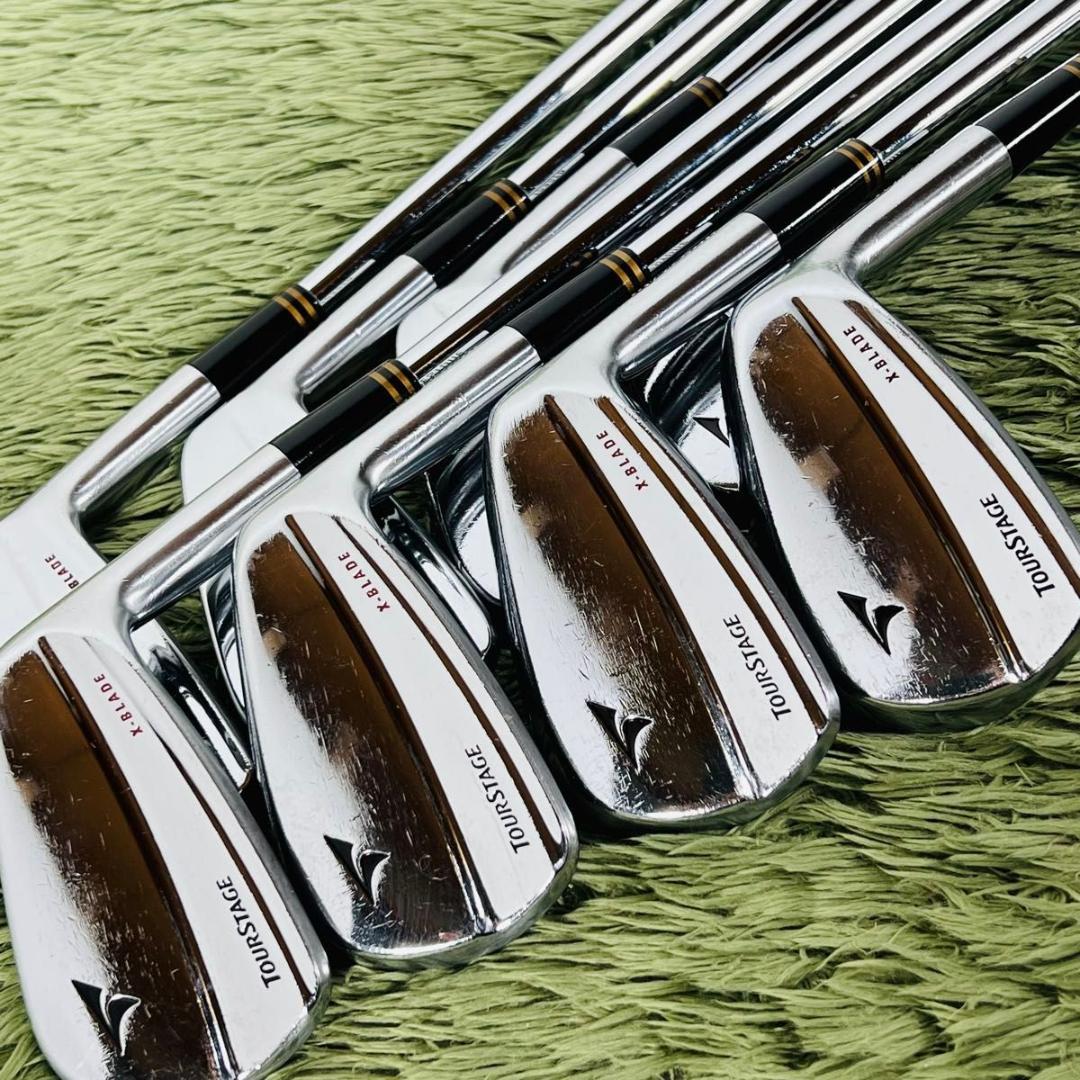 ツアーステージ Xブレード アイアン8本セット メンズゴルフ 初心者 入門 人気