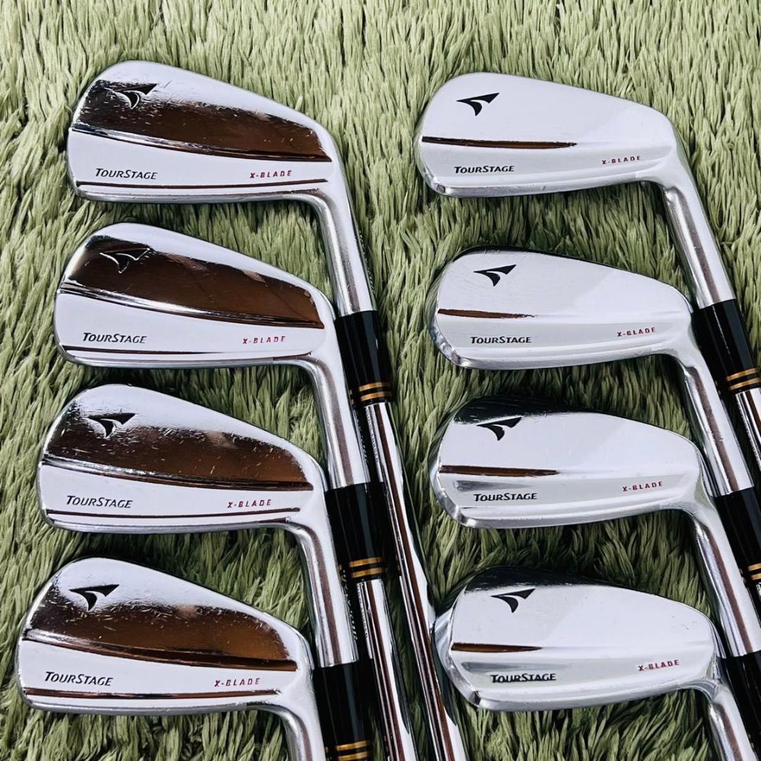 ツアーステージ Xブレード アイアン8本セット メンズゴルフ 初心者 入門 人気