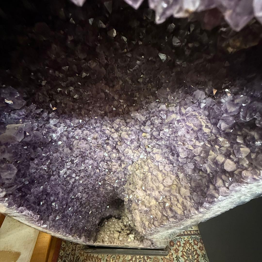 アメジストドーム 置物 高約100cm　（2月末まで）