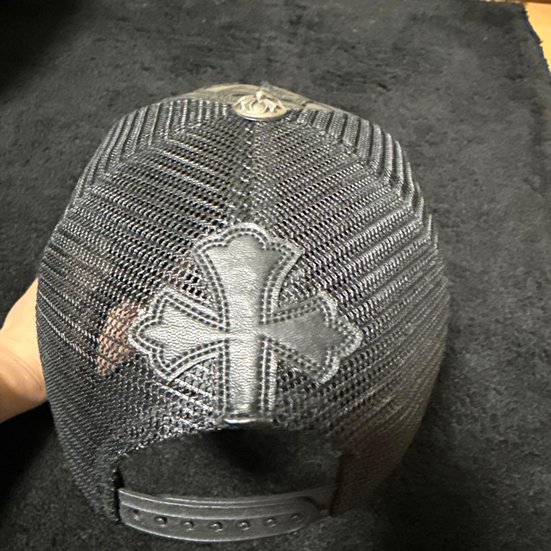 DUALISM クロスレザーメッシュキャップ