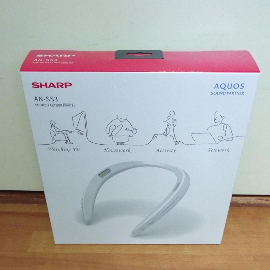 新品 SHARP AN-SS3-W Bluetoothスピーカー
