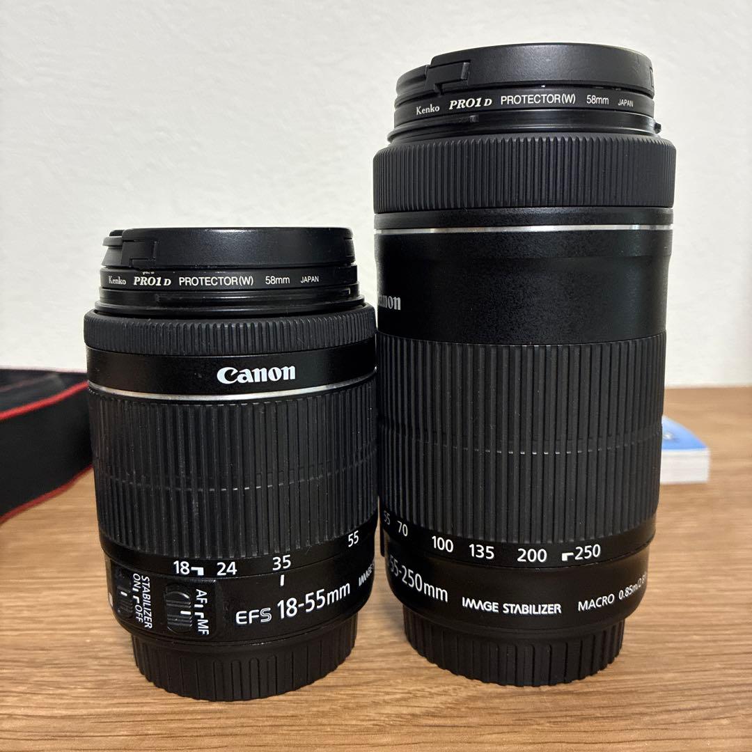 Canon キャノン EOS KISS X7i ダブルズームキット