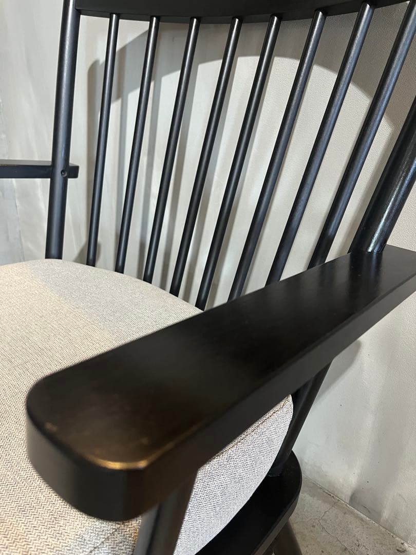 1人掛けソファ 椅子 ブラック　IKEA