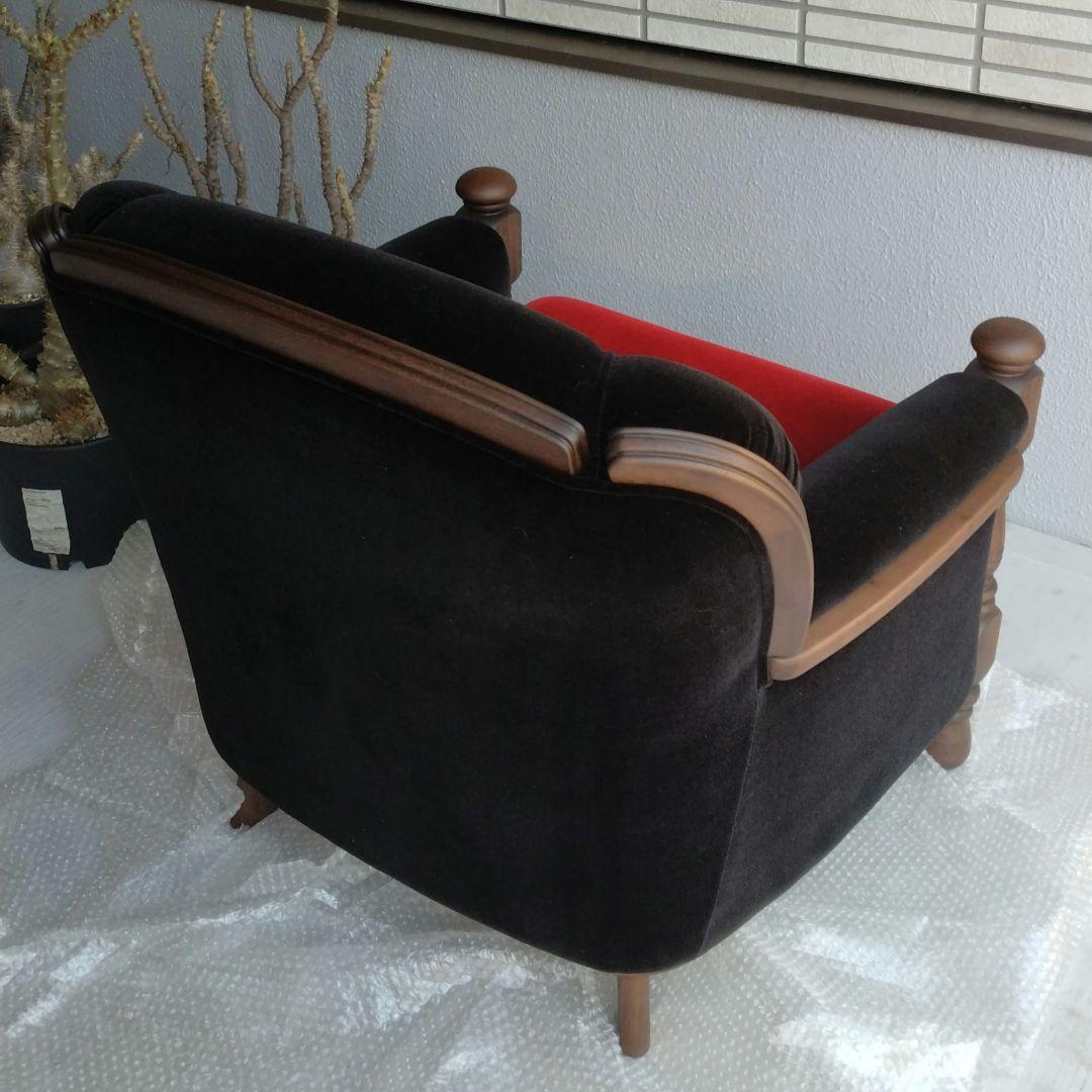 【超美品】 カリモク 大人ディズニー 肘掛椅子 Mickey