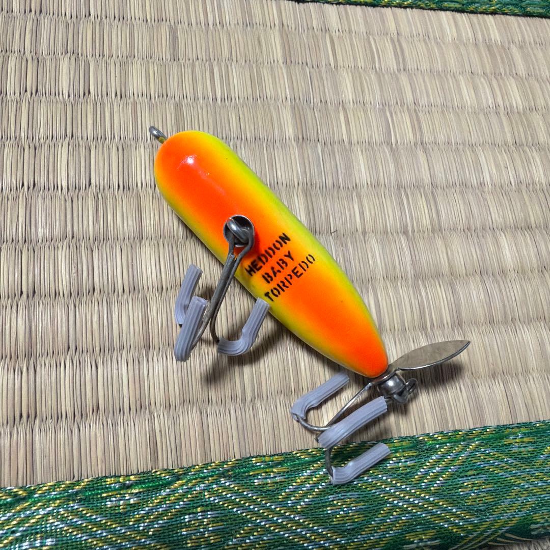 専用！　激レア！アンカタログ！オールド　ヘドン　ベビートーピード　縦割れ　吹き目