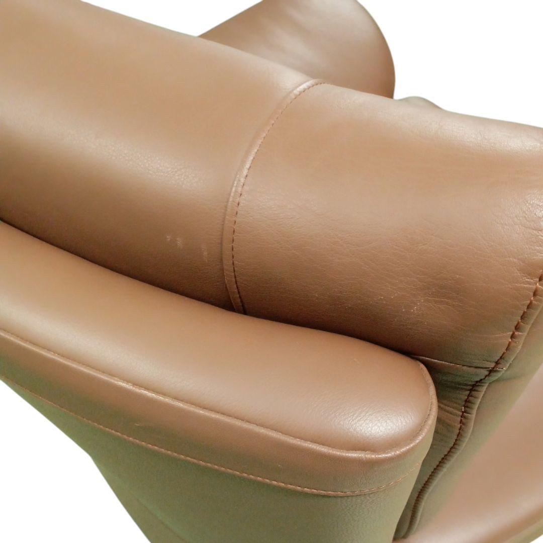 karimoku カリモク レザー 1人掛け ソファ