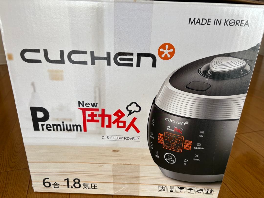 CUCHEN Premium炊飯器 CJS-FD0641RDVFJP 1.8L