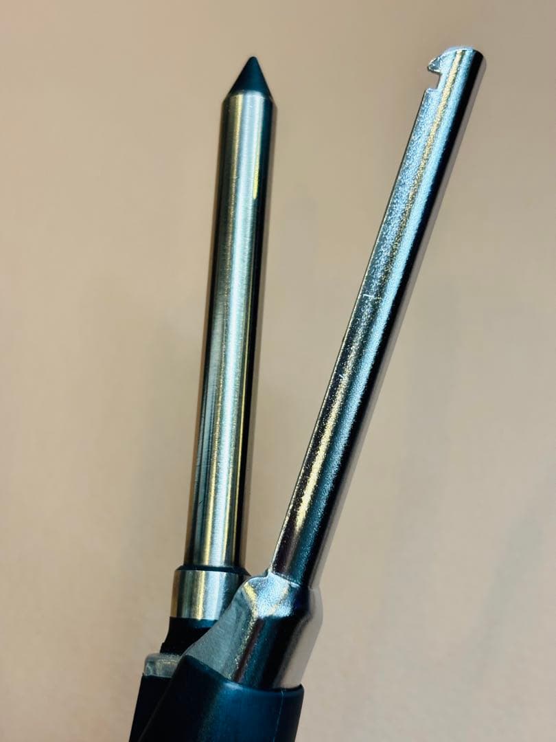 未使用品　LENZ α-8φレンツアイロン　丸8ミリアイロン　理容アイロン