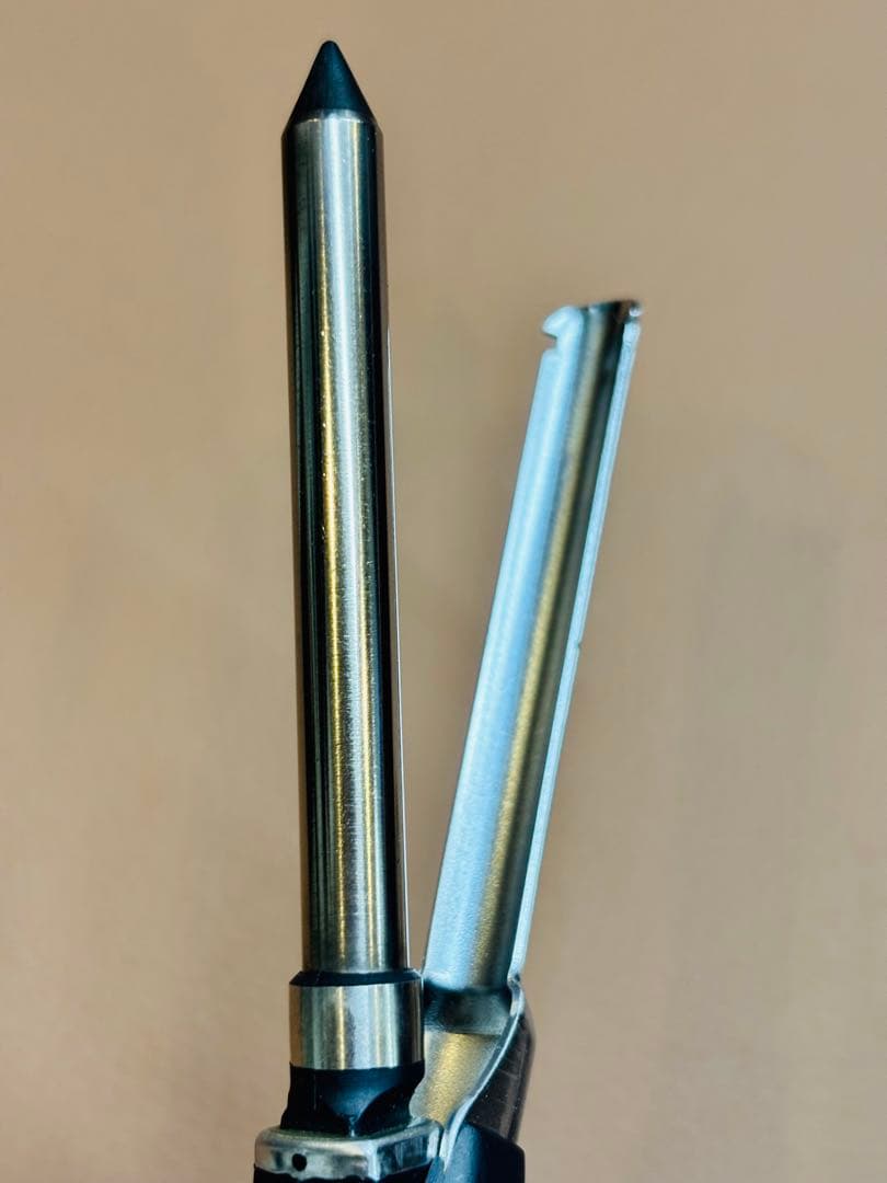 未使用品　LENZ α-8φレンツアイロン　丸8ミリアイロン　理容アイロン