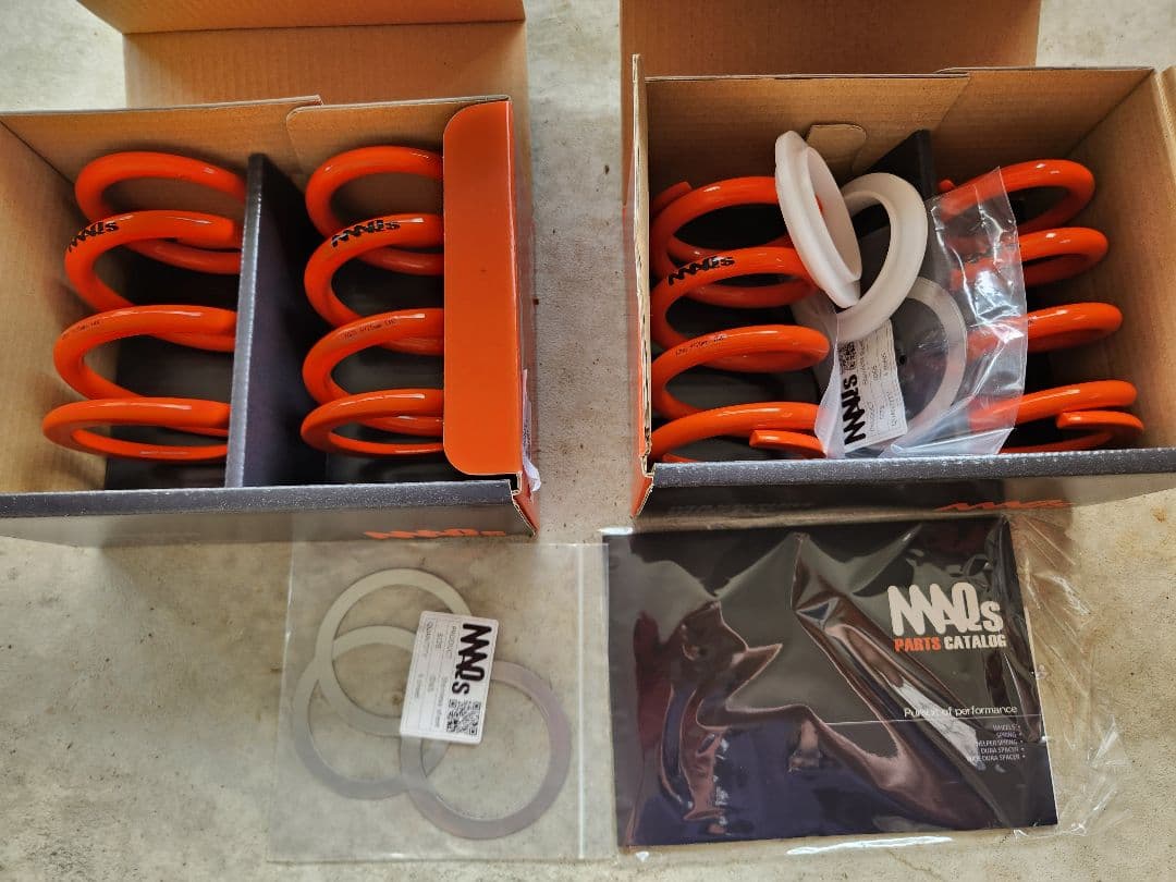 新品　MAQs スプリング １台分セット