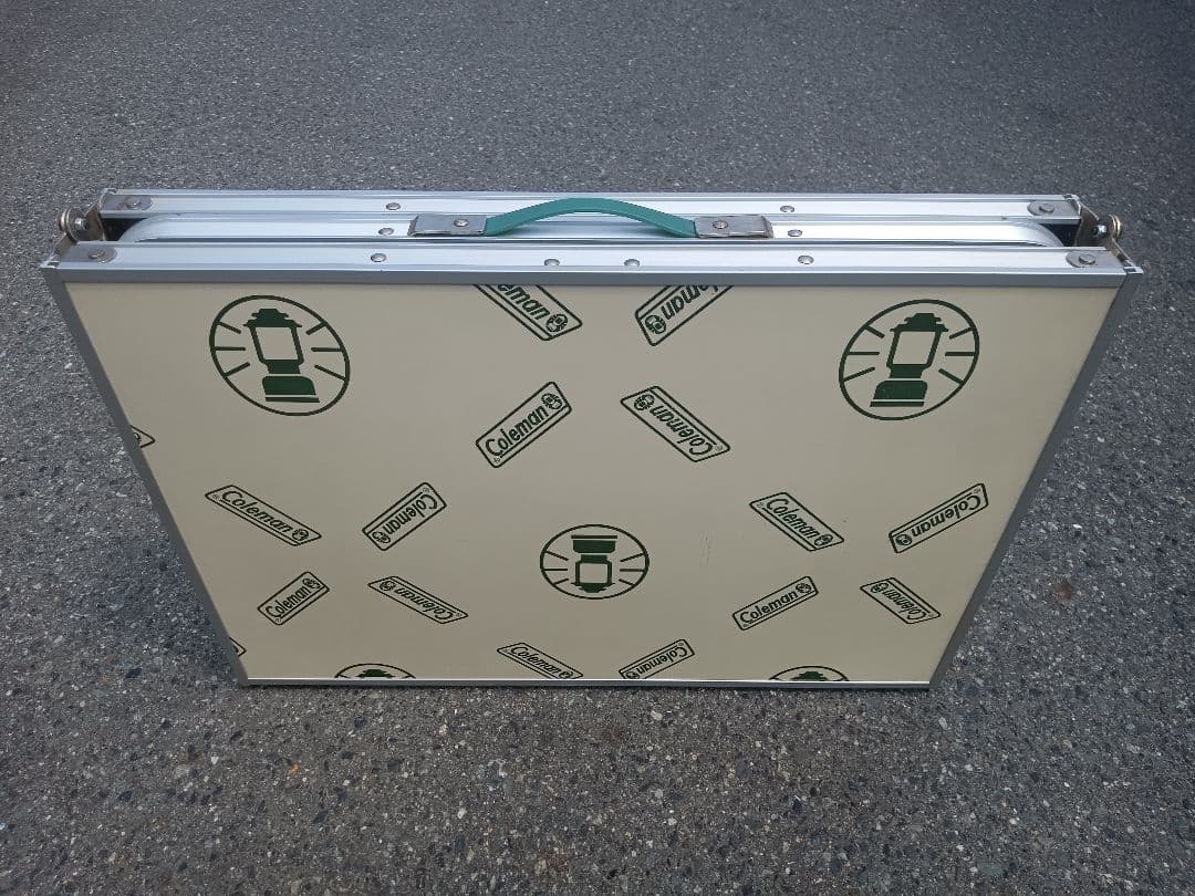 【Coleman】三折テーブル ランタンポール付