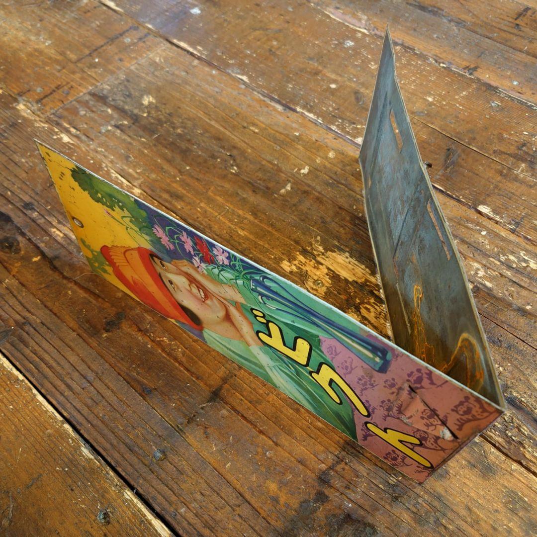 ️⭕️希少️⭕️ ビクトリヤ月経帯 ブリキ看板 2枚折 大正ロマン 昭和レトロ