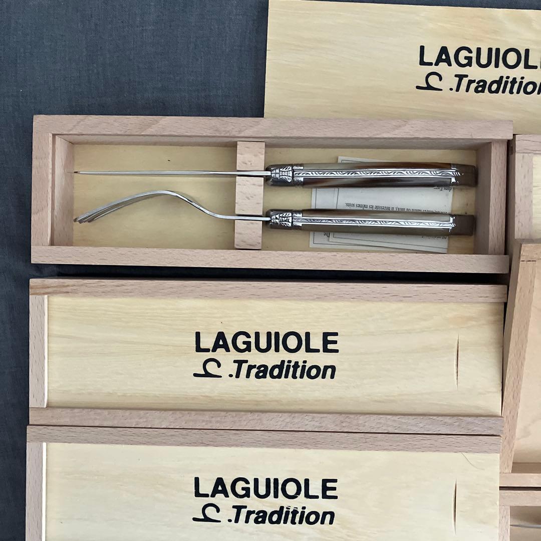 Laguiole カトラリーセット いちごいちえ様せんよう