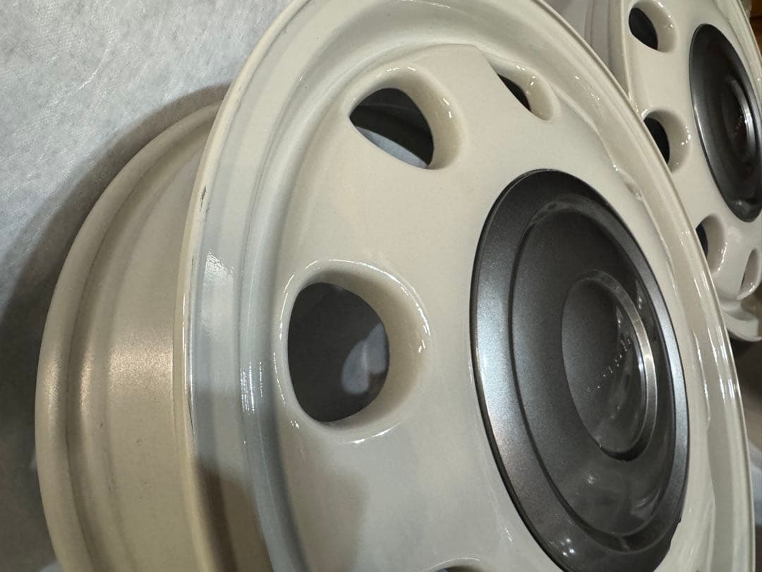 新車外し‼︎16日まで送料込み‼︎ ラパン　ショコラ　　純正 14インチ　ホイール