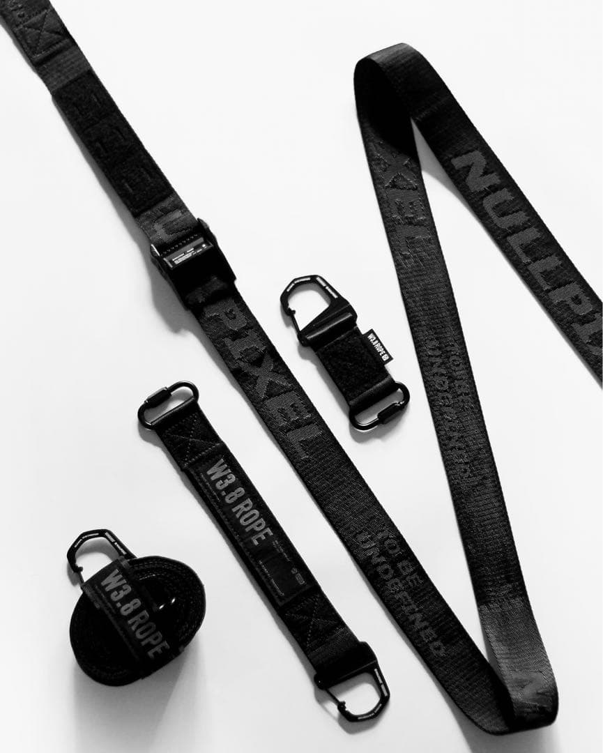 NULLPIXEL W3.8 ROPE BLACK EDITION 4本セット