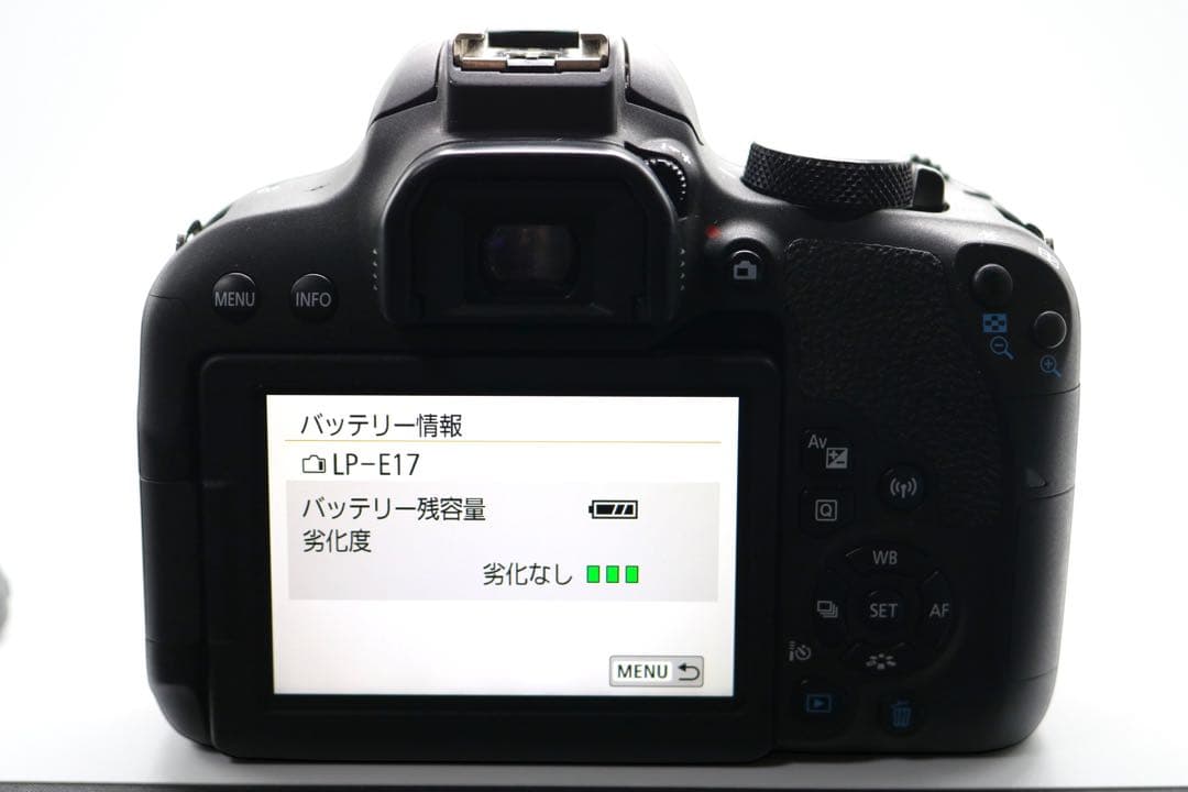 美品 【Canon EOS Kiss X9i ダブルレンズセット】Wi-Fi搭載