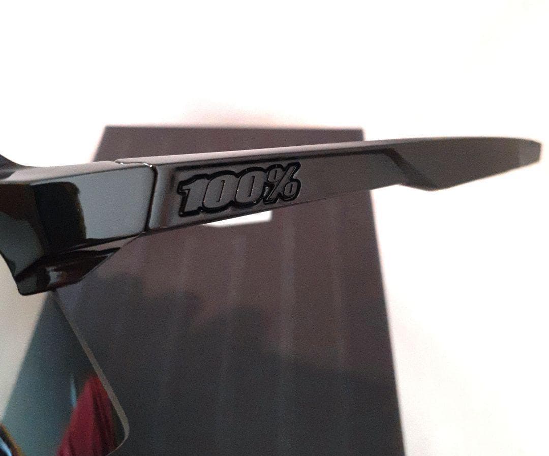新モデル 100% S3 マットグロスブラック ワンハンドレッド サングラス