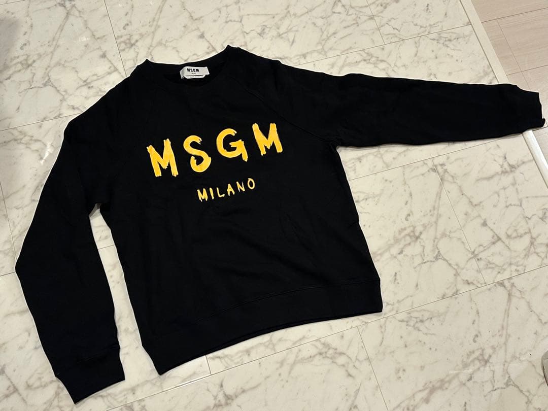 【りょう様】MSGM ロゴ　スウェット