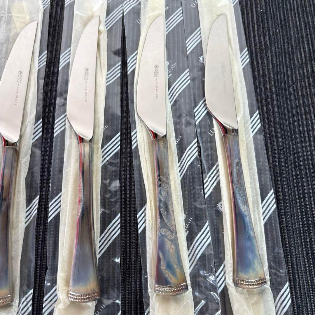 【jj様】ラッキーウッド　シドニー　純銀950　カトラリーセット