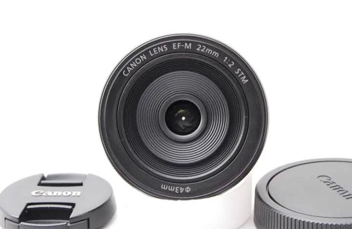 ★絶妙のボケ味を堪能♪★Canon  EF-M 22mm STM 単焦点レンズ