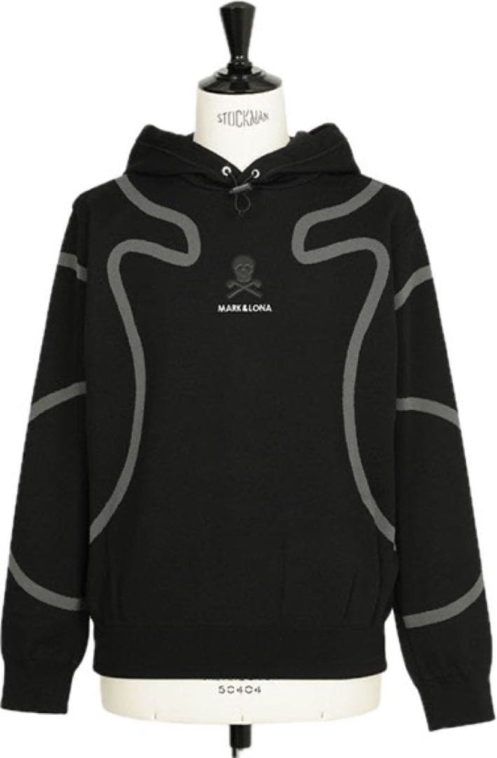 MARK&LONA マークアンドロナパーカー 46 M長袖 BLACK/ブラック