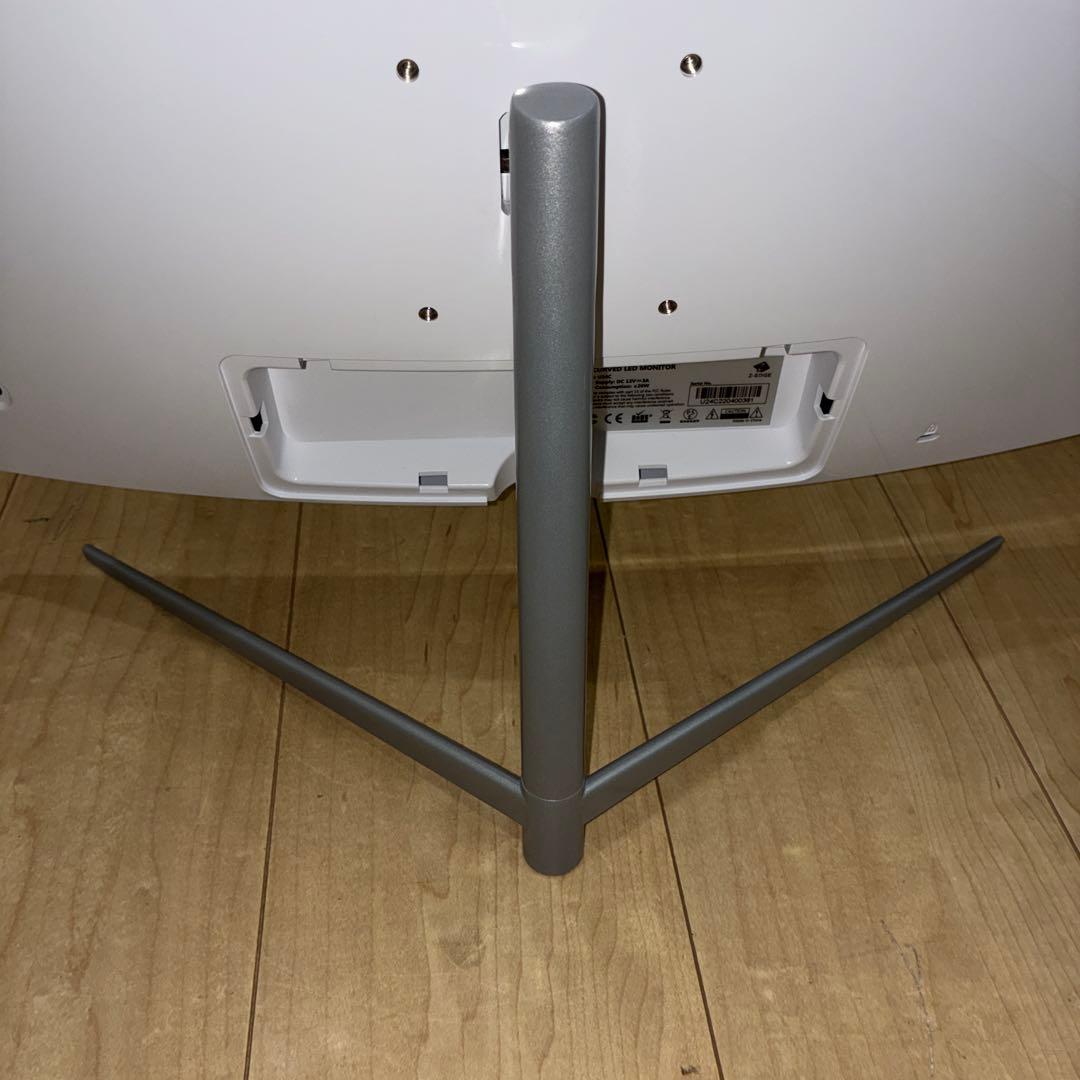 安い！Z-Edge湾曲ゲーミングモニター 24型 75Hz スピーカー　美品